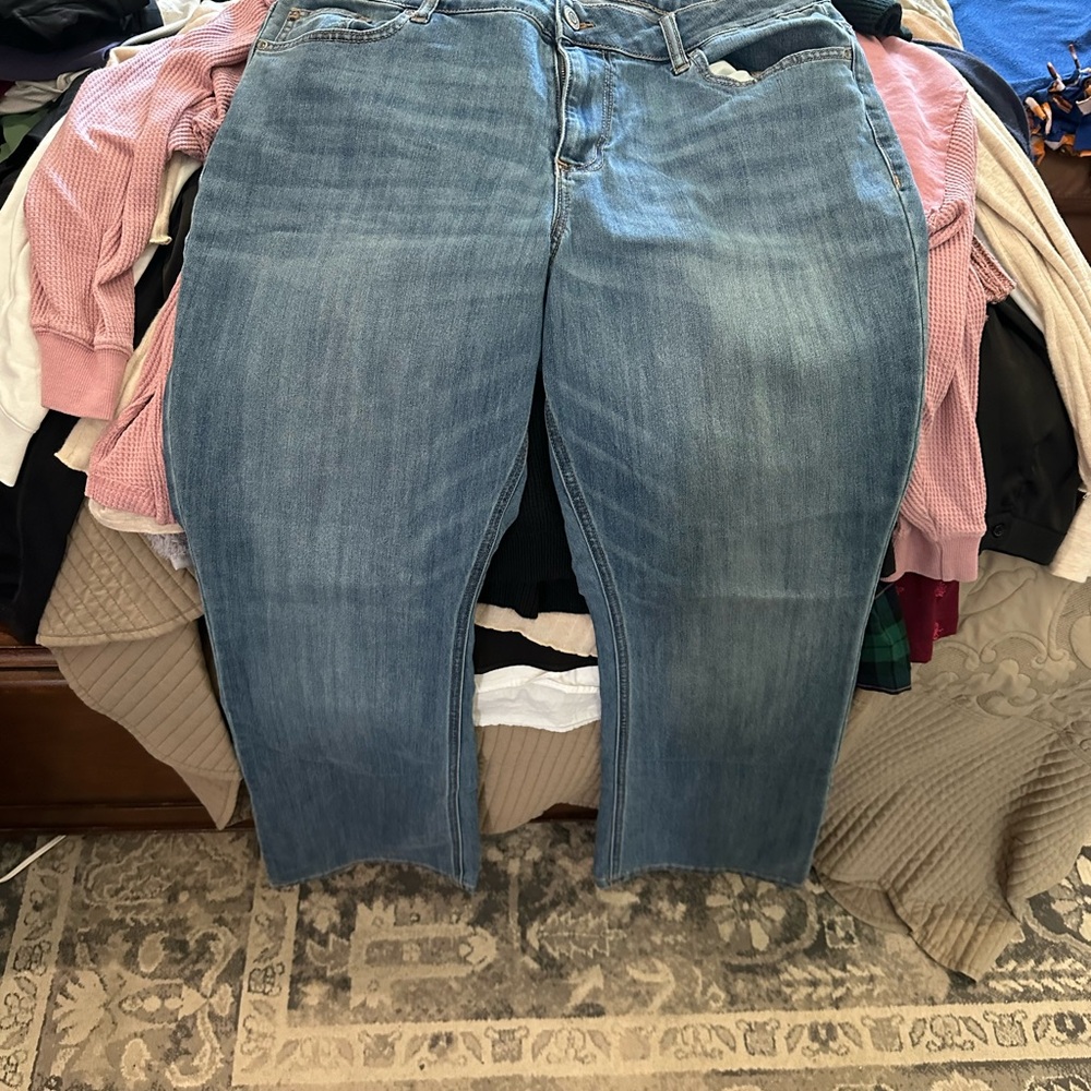 Maurices Women's Boot Cut Jeans in Blue